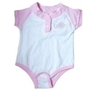 San Francisco Giants Pink/White Baby Onesie 3/6M